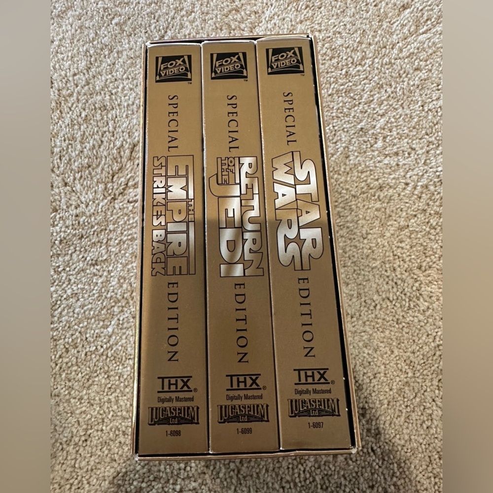 Star Wars Trilogy Special Edition Box Set 1997 VHS - Picture 3 of 4